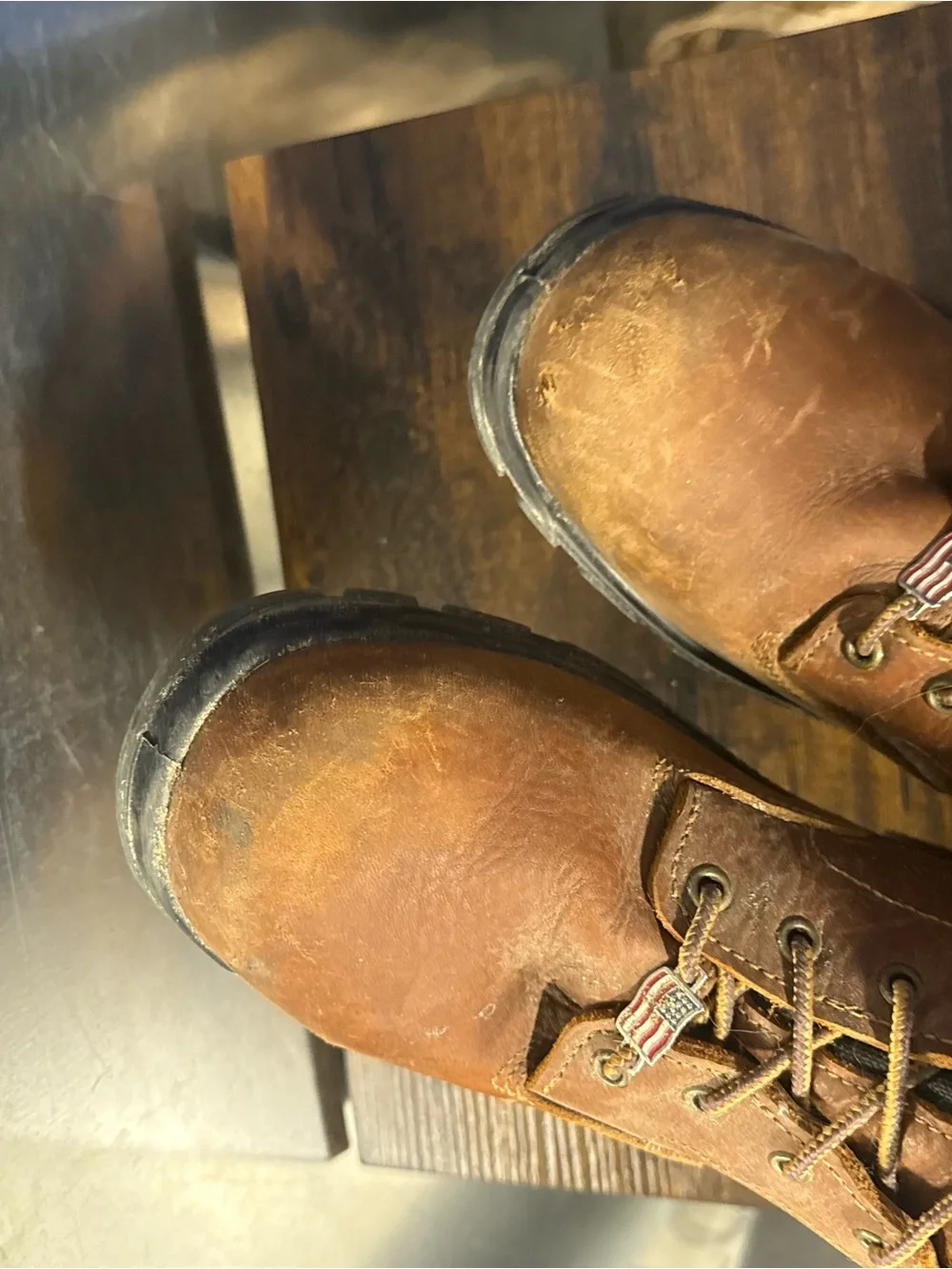 Carhatt work boots Men's Rugged Flex 6 in. Lace size 12